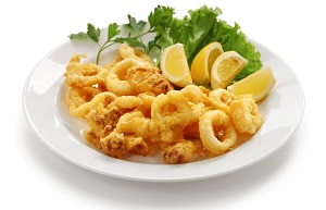 Chilli & Garlic Calamari (6 Pcs) 