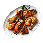 Hot'n'spicy Wings (6 Pcs) 