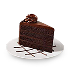 Slice Of Chocolate Cake 