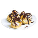Milk Chocolate Profiteroles 